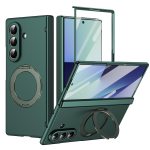 &Uuml;li&otilde;huke magnetiline telefoni&uuml;mbris Samsung Galaxy Z Fold 8 Ultra 7 6 5 jaoks, multifunktsionaalne 360&deg; p&ouml;&ouml;rleva alusega ja klaasekraaniga Galaxy Z Fold5 roheline