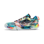 Li Ning Saga IIIPRO libisemiskindlad, kulumiskindlad, hingavad, toetavad madalad sulgpallijalatsid Unisex Sinine Roosa AYAV001-6 39 blue