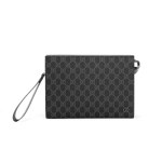 GUCCI l&otilde;uend nahast k&auml;ekott meestele Must 768255-FACQC-1048 One Size 1