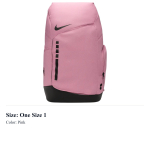 Nike Hoops Elite Seljakott 32L Elemental Pink/Must/Must DX9786-699 One Size 1 roosa