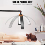 16 tolli 20W poolkuu valgusti kosmeetikutele n&auml;ohooldajatele kuu LED-lamp silmade kaitse must 3000k‑6000k white