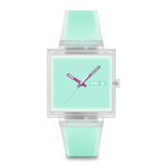 SWATCH SO38K702 Unisex-kell, Lihtne vabaajakujundus, 33 mm korpus, 2 ATM veekindel, 24-kuuline garantii white