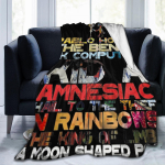 Radiohead fliisist viskaptekid Hip Hop tekid voodipesuks Auto jaoks Super soe pl&uuml;&uuml;sist &otilde;huke tekk 100cm*150cm