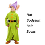 N&otilde;medik Cosplay Seitse K&auml;&auml;bust Bodysuit M&uuml;ts &Uuml;likond Halloweeni Kost&uuml;&uuml;m R&otilde;ivad Komplektid XL height 135-145cm yellow