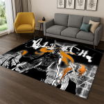 Anime Bleach Kurosaki Ichigo Multikakujuline Vaip Magamistoa, Elutoa, Diivani, Uksemati, KoduDekori jaoks, Laste M&auml;nguala Vaip Libisemisvastane 120cm x 160cm