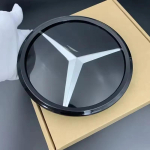 Auto esiosa logo embleem iluv&otilde;re m&auml;rk Mercedes Benz W156 W204 W205 W210 W211 W212 W213 C E klassi GLA GLK ML GLC GLE jaoks Tarvikud GLC GLE GLS