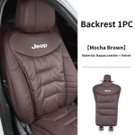 Auto Sametpadi Talvine Nahast Seljatoe Istmekate Tarvikud Jeep Grand Cherokee Compass Patriot Renegade Wrangler Libe jaoks gray