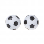 2tk Resin Foosball lauajalgpall Sisem&auml;ngud Fussball Jalgpall 36mm