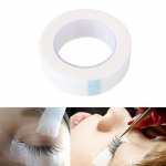 1 Roll Pro White Eyelashes Mittekootud riidest m&auml;hislindi komplekt kunstripsmete siirdamise plaastri jaoks S