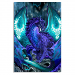 T&auml;ispuur 5D DIY Teemantv&auml;rvimine Full Round kodu Dekoratiivpuur 20x25CM