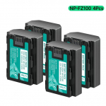 PALO 4PCS NPFZ100 np fz100 aku NP-FZ100 aku SONY ILCE-9 A7m3 a7r3 A9/A9R 7RM3 BC-QZ1 Alpha 9 9S 9R digikaamera jaoks must