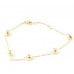Les Tr&eacute;sors De Lily [H5543] - Bracelet Plaqu&eacute; Or 'Chor&eacute;graphie' kuld