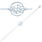 Les Tr&eacute;sors De Lily [H6207] - h&otilde;bedane k&auml;ev&otilde;ru 'Flora' h&otilde;bedane - 14 mm h&otilde;be