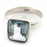 Bague Argent 'Heaven' topaze bleu 52 t&uuml;rkiissinine