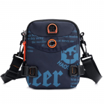SCIONE Messenger veekindel Graffiti Letter Crossbody &otilde;lgade v&ouml;&ouml;pakid Fanny k&otilde;rvaklappide kott tumesinine v&auml;rv