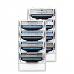 8 TK Blade Men raseerimiskassetid Raseerimiskassett, 3 habemenuga