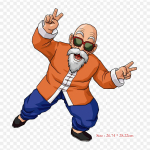 Plaastrid riidekoti jaoks Triikida termokleebistele Master Roshi Goku Tien Shinhan muster pestav soojus&uuml;lekanne