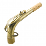 B65 altsaksofon Sax Bend Neck messingist E-lame altsakso k&uuml;&uuml;narnukk 24,5 mm otsikuga professionaalse roheline