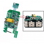 PCB tr&uuml;kkplaat Makita 18 V aku indikaatori jaoks, BL1830 laadimiskaitse