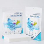 50 TK Pesupesuvahendi tablett leht pesulapp pesumasin Tide v&auml;rvip&uuml;&uuml;dja ​​haaraja leht mullriie v&auml;rvivastane kodu 50Pcs