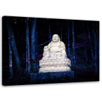 Feeby l&otilde;uenditr&uuml;kk, Buddha metsas 60x40 sinine