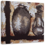 L&otilde;uenditr&uuml;kk Still Life Jug Brown 30x30 hall v&auml;rv