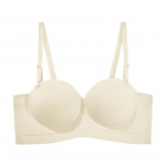 Push Up rinnahoidja naiste seksikad rinnahoidjad juhtmevabad rinnahoidjad Fashion Gather rinnahoidjad naistele Pehme mugav naistepesu 32A valge
