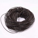 2-5m/partii 1,5 2 2,5 3 4 5 6mm 3 V&auml;rvus Ehtne lehmanahast &uuml;mmargune stringi n&ouml;&ouml;r DIY k&auml;ev&otilde;ru leiud K&ouml;iepael ehete valmistamiseks 2.0mm x 5m