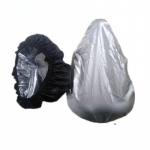 2 tk v&auml;lijalgratta sadula vihmakate Jalgratta istmepadi PVC veekindel istmekate Kuumpressitud jalgratta vihmakate 2pcs must