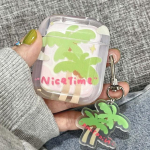 Ins Tree Coconut Cartoon Nice Imd P&otilde;rutuskindel armas v&otilde;tmehoidja laadimiskarp Apple Air Podidele 1 2 Pro 3 2. K&otilde;rvaklappide &uuml;mbrise kate For airpod Pro 2nd