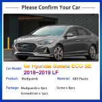 Porilapp Hyundai Sonata 2018~ LF pritsmevastased kaitseklaasid, porikaitsed poritiibad esi-tagaratta autole, 4tk gray