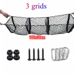 Universaalsed autotarvikud Pikapautod Auto pagasiruumi v&otilde;rgukott Kolme ruudustikuga pagasiruumi kolmem&otilde;&otilde;tmeline v&otilde;rk 3 grids