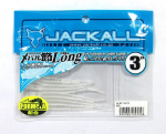 Jackall Soft Lure SW Light M&auml;ng Mebaru Bushi Long 3 Inches Clear (7058)