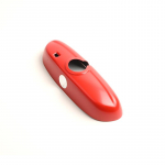 The Black For MINI Cooper F54 F56 F55  F57  F60 Car Rear View Mirror Cover Housing Hatchback PC plastic Fashion  Auto With Hole punane