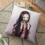 Demon Slayer padjap&uuml;&uuml;r Kimetsu No Yaiba Decor Cartoon padjap&uuml;&uuml;r Kamado Tanjirou pol&uuml;estrist padjap&uuml;&uuml;r kodu diivanile 45cm 31