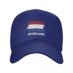 Klassikaline Hollandi lipu pesapallim&uuml;ts Unisex Naiste Reguleeritav Holland Uhke Isa M&uuml;ts P&auml;ikesekaitse Snapback M&uuml;tsid Adjustable Cap