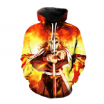 Uued Anime Hoodid Demon Slayer Kimetsu no Yaiba 3D Print Kapuutsiga dressipluus Mehed Naiste Mood kapuuts Hip Hop Unisex Pullover Coat S