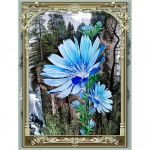 DIY 5D teemantmaaling lilled t&auml;isruudu/&uuml;mmargused teemanttikandid p&auml;evalill mosaiik ristpistes komplektid kodukaunistus k&auml;sitsi valmistatud kingitus Full Round 20x30CM