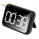 Suur &ouml;&ouml;valgusega taimer, kaasaskantav akutoitega magnetiline mitmek&uuml;lgne loenduri stopper klassiruumis k&uuml;psetamiseks must