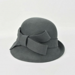 Pidulik pidulik peakate, moodne as&uuml;mmeetriline kikis&otilde;lm, 100% villast vildist k&uuml;barad tumehall v&auml;rv