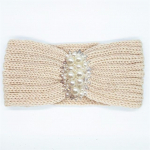 Talvine heegeldatud peapael naistele Kristallp&auml;rlid Juuksepael Villane K&otilde;rvasoojendaja Soe Kootud Peakate Elastne Lai turban Bandaanid Moodsad Juuste Aksessuaarid