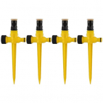 4 tk aiavihmut Mitmek&uuml;lgne muruvihmut Aia kastmiss&uuml;steem murutaimede kastmiseks Lilled K&ouml;&ouml;giviljad 4pcs kollane