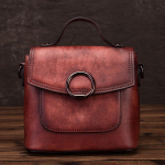 Ehtsast nahast k&auml;ekott Naistele K&auml;ekotid Vintage Luxury Design Naiste &Otilde;htused &otilde;lakotid Lehmanahast rahakott 18cm*9cm*16cm punane