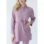 Kaheosaline hijabikomplekt meditsiinilised koorijad unisex arsti &otilde;endusvormi komplekt Meditsiiniline vormikomplekt, kirurgiline &uuml;likond, pikad varrukad + p&uuml;ksid XS