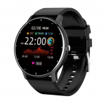 Uus ZL02D nutikell naistele meestele Sport Fitness nutikell veekindel une pulsikell Kellad Bluetooth iOS Androidile must