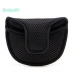 Kaasaskantav v&otilde;rgust golfiputteri peakate &ndash; mitmek&uuml;lgne klubikaitse koos kinnitusteibiga enamiku putterite jaoks, kerge disain must