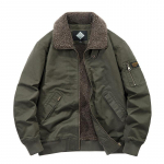 Talvine moe toa ettevalmistamine kraega jakk Meeste pommitaja jope Meeste tuulejope Paks jakid Mantel Meeste riided Vabaaja t&ouml;&ouml;riistade jope M armee roheline v&auml;rv