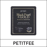 [Petitfee] (sd) Black Pearl & Gold h&uuml;drogeeli maski pakk (32g*5ea) 1 pakk