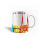 Mug en C&eacute;ramique Strasbourg Commune en France