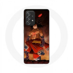 Coque pour Samsung Galaxy A52 Luffy Gear 5 One Piece Manga